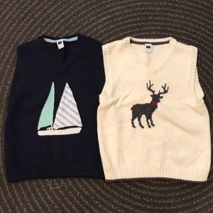 Janie and Jack Sweater Vests